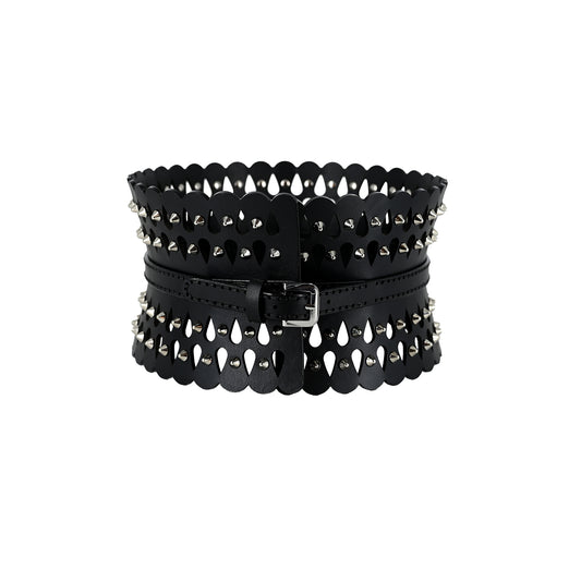 Droplet Dazzle Studded Corset-Belt