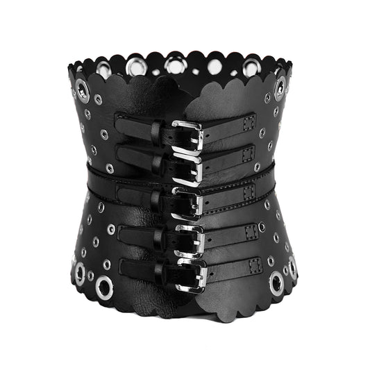 BuckleBound Eyelet Corset-Belt
