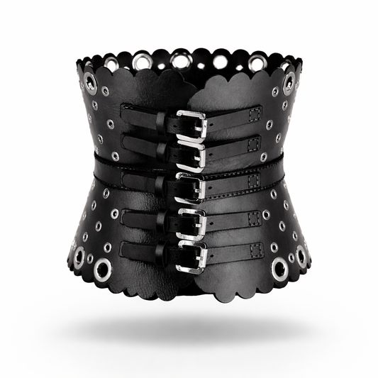 BuckleBound Eyelet Corset-Belt