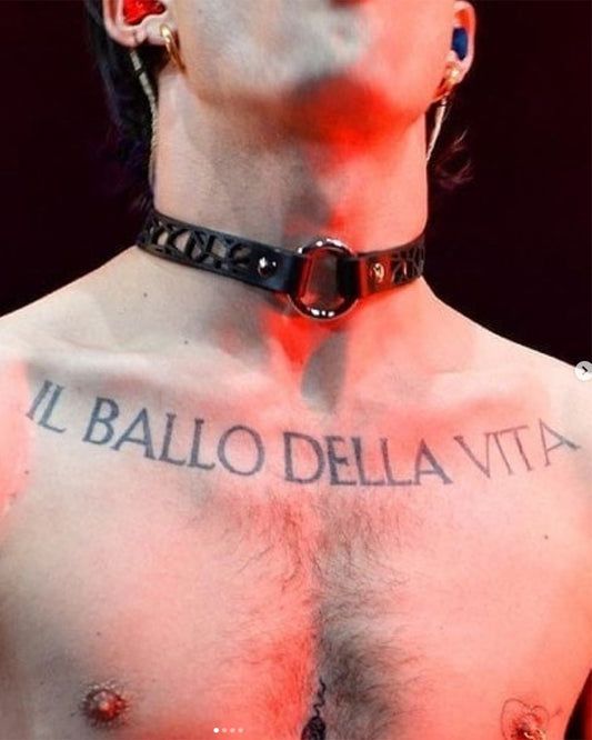 PERFORATED RING CHOKER