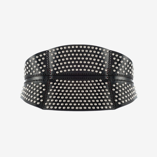 Zoé leather corset belt