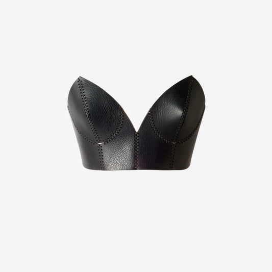 Valentine leather top
