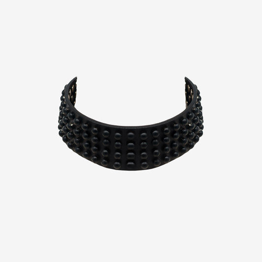 Giunone leather choker