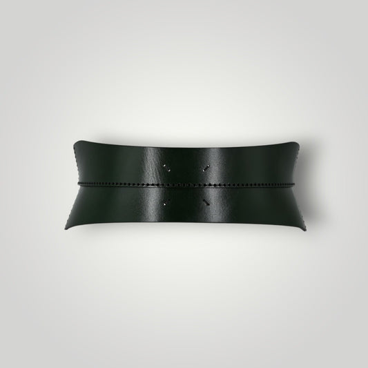 CB 23 – Leather Waist Belt with Metal Rings