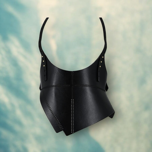 CB 25 – Asymmetrical Leather Shoulder Harness