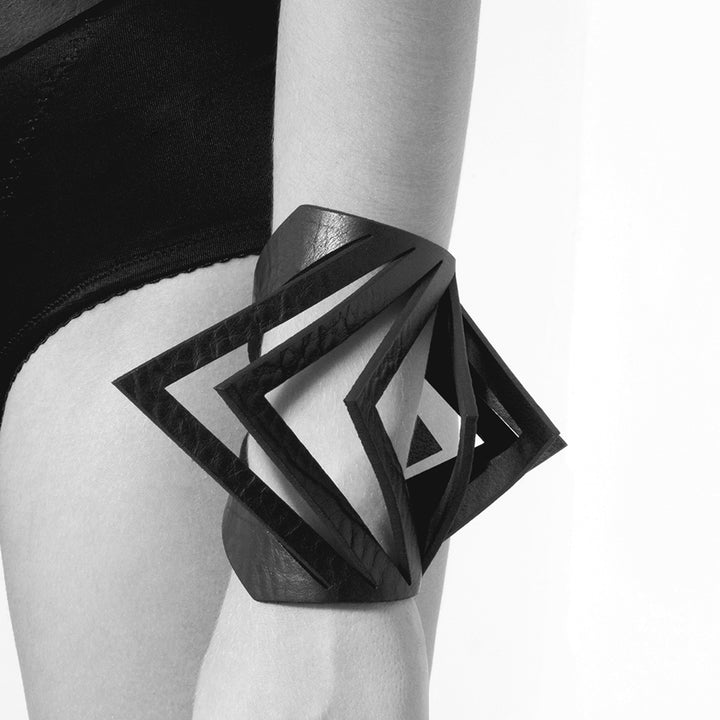 0770 Séphora leather cuff