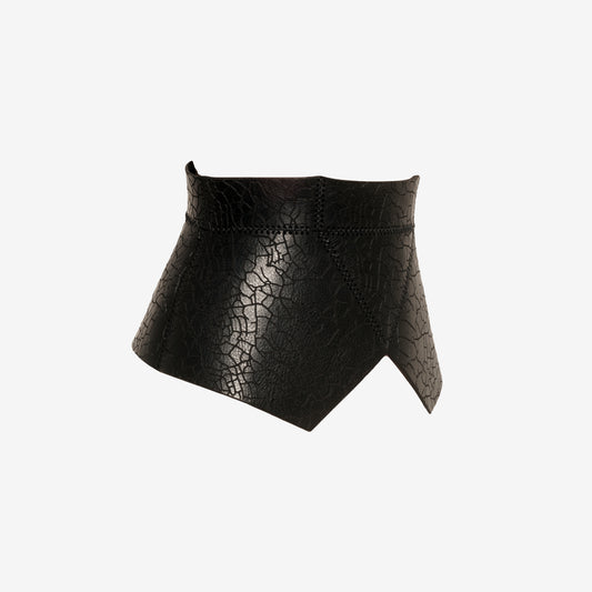 Branches leather corset belt