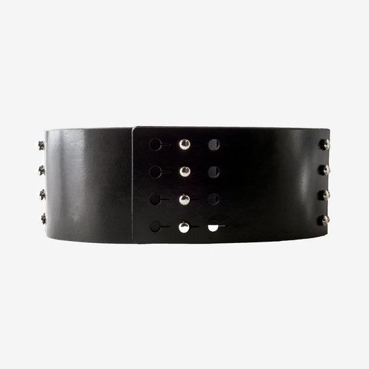 Kinky leather belt