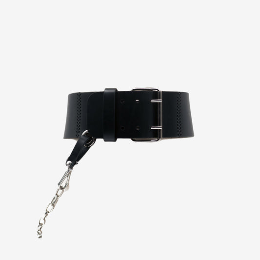 Gea leather belt