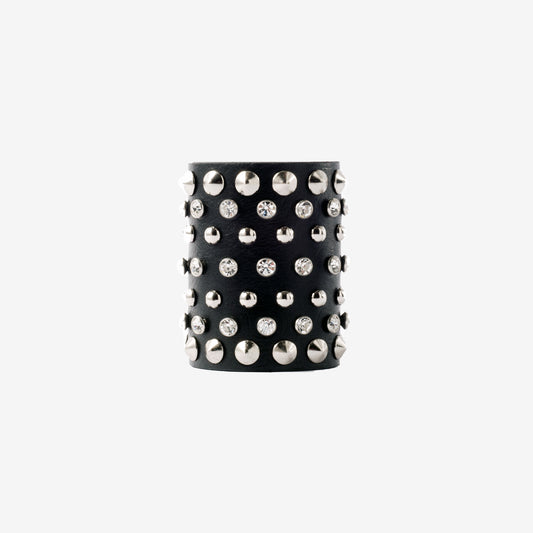 Eugénie leather cuff